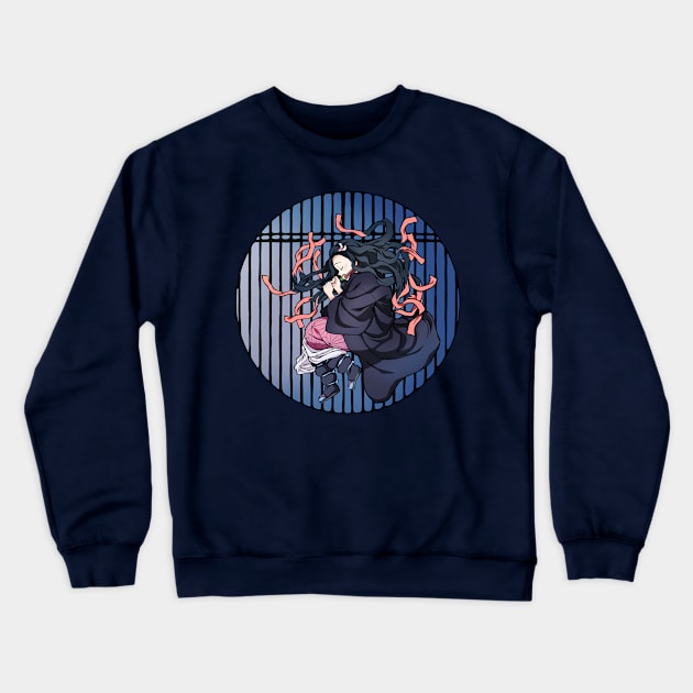 Nezuko Crewneck Sweatshirt by Nicole Nichols